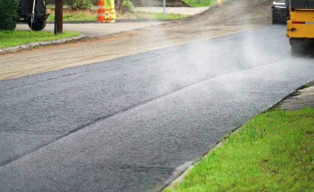 Permeable Paver Driveway in Tye, TX